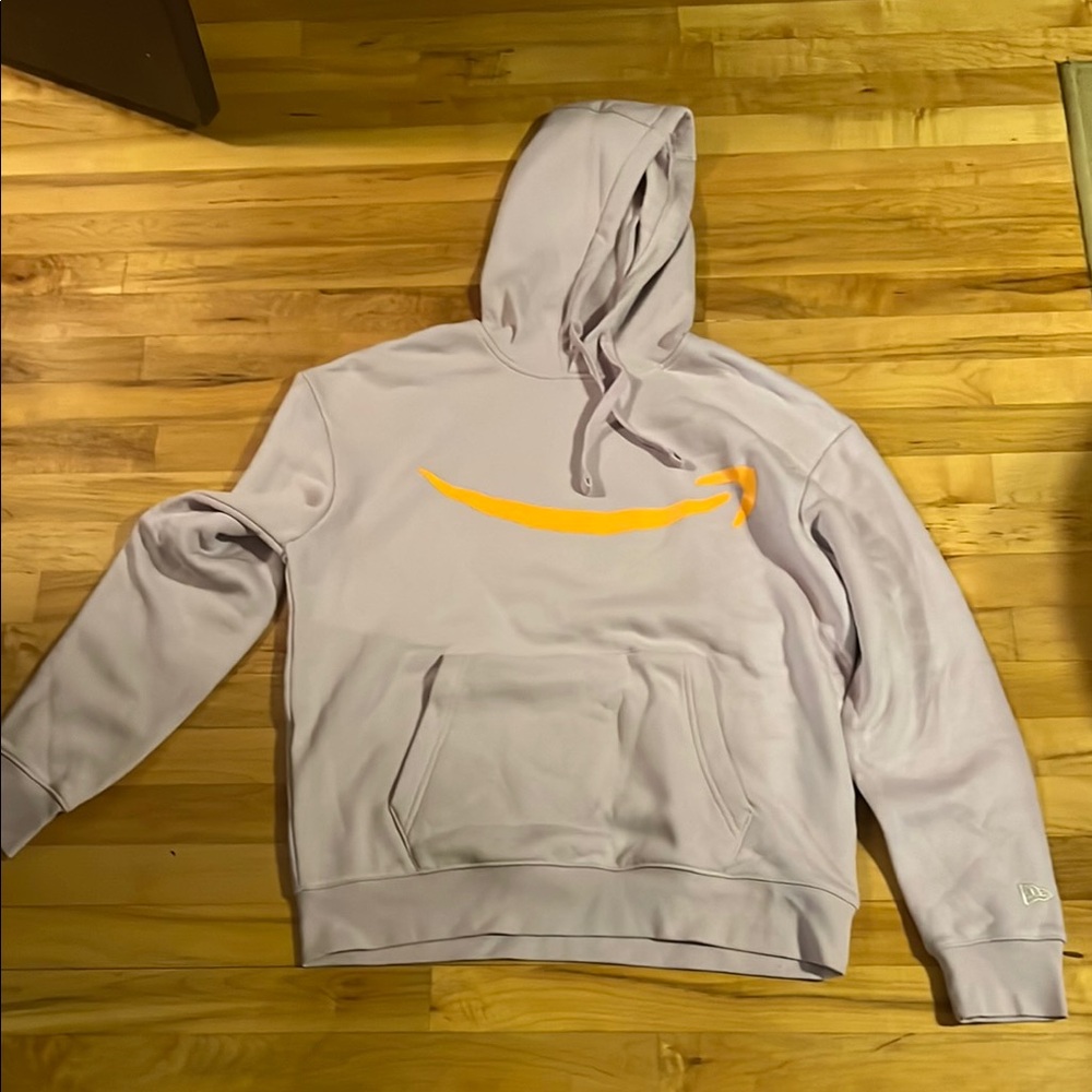 Lilac Hoodie with Amazon Logo